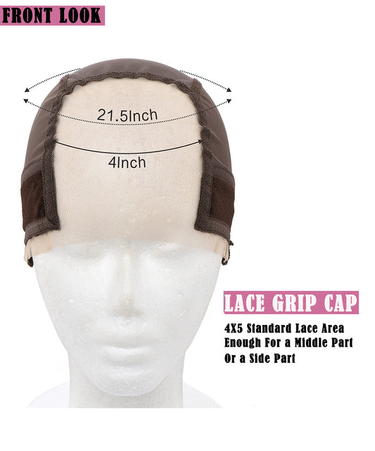 Slip Free Glueless Wig Cap