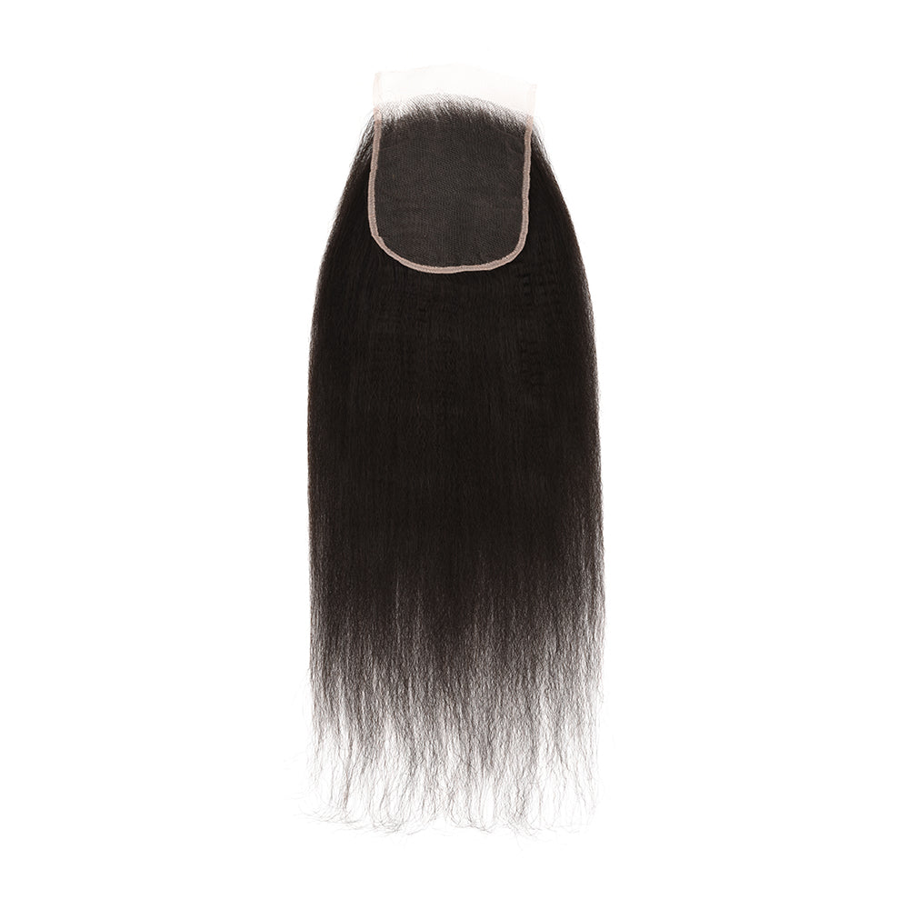 5X5 Yaky Texture Real Invisible HD Lace Closure