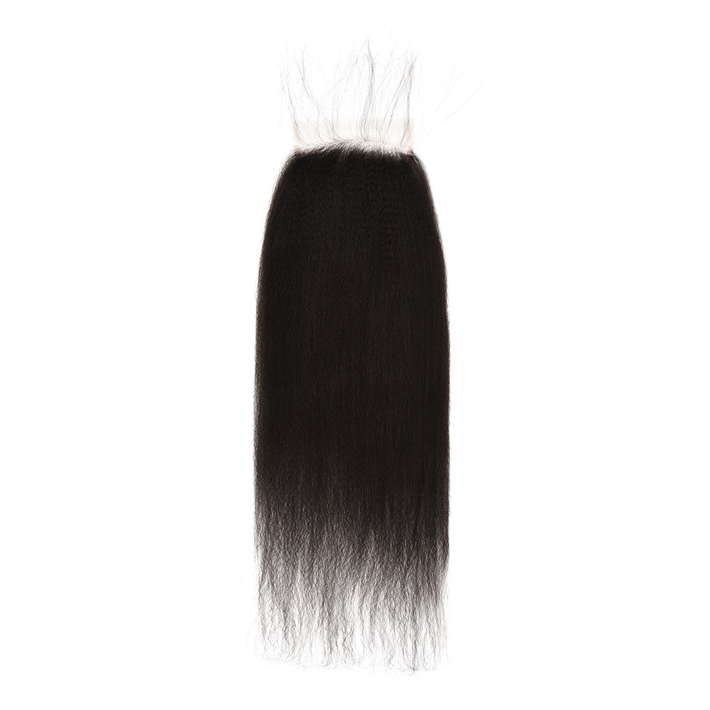 5X5 Yaky Texture Real Invisible HD Lace Closure
